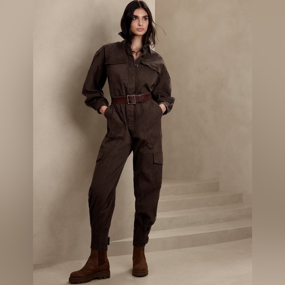Banana Republic Andi Flightsuit jumpsuit xs - Picture 1 of 13